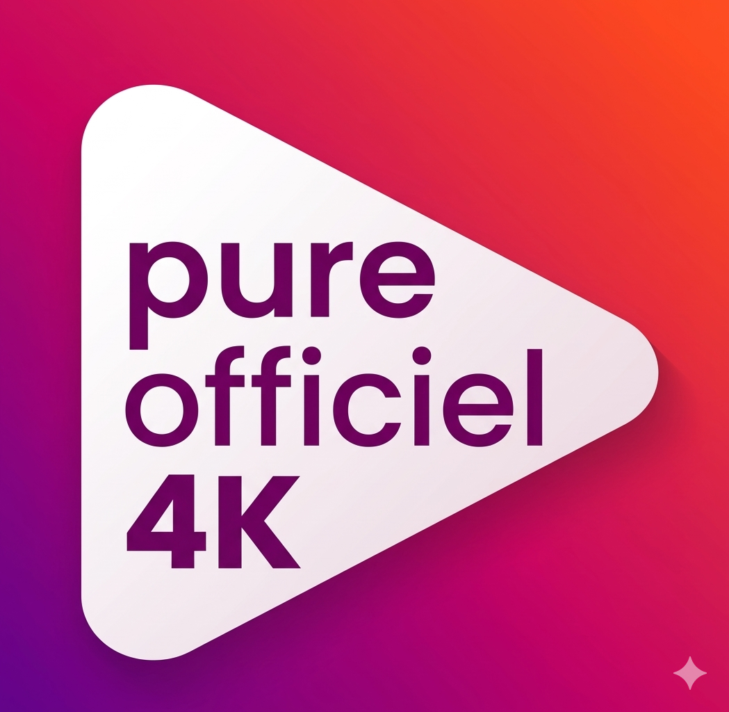 Logo Pure IPTV - Service IPTV Premium 4K Ultra HD